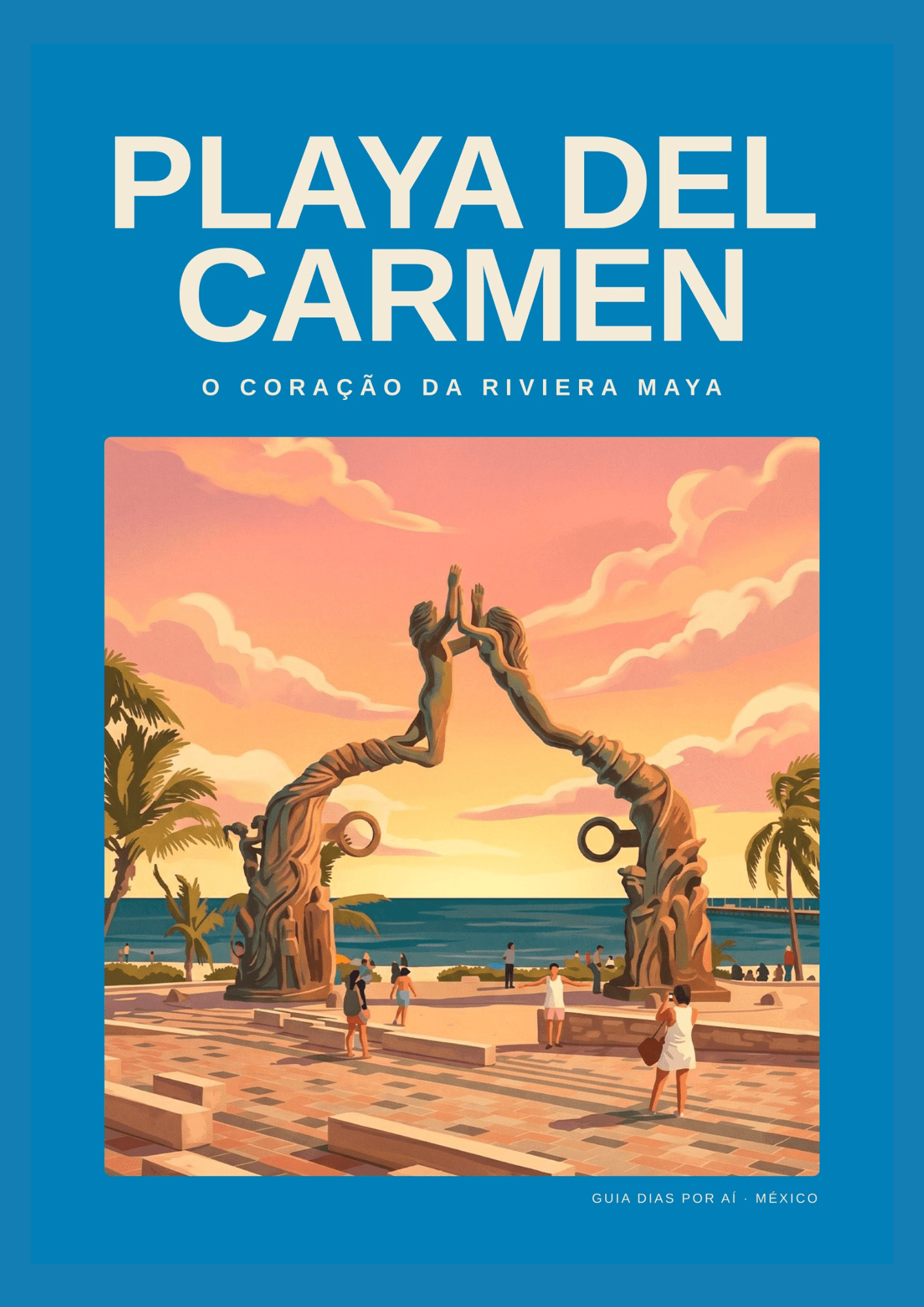 Capa do mapa Guia Playa del Carmen: vista de Playa del Carmen